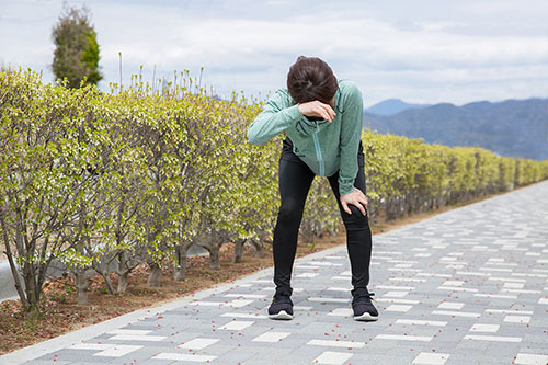 運動不足による筋力不足